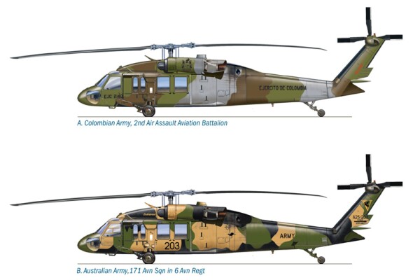 Збірна модель 1/72 Вертоліт UH - 60 Black Hawk &quot;Night Raid&quot; Italeri 1328 детальное изображение Вертолеты 1/72 Вертолеты