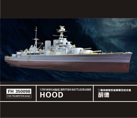 HMS Hood детальное изображение Фототравление Афтермаркет