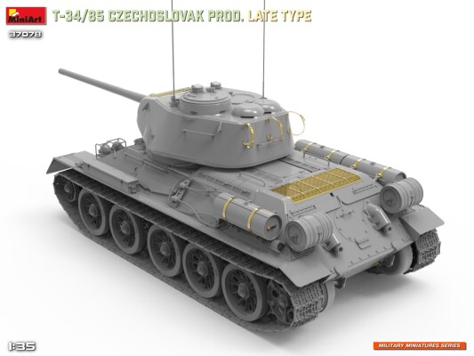 Збірна модель 1/35 Танк Т-34-85 Чехословаччина MiniArt 37078 детальное изображение Бронетехника 1/35 Бронетехника