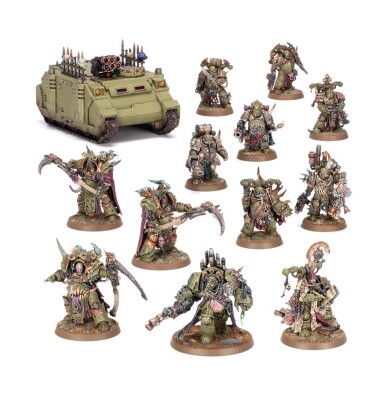Ігровий набір Warhammer 40000 - COMBAT PATROL: DEATH GUARD детальное изображение Гвардия Смерти Армии Хаоса