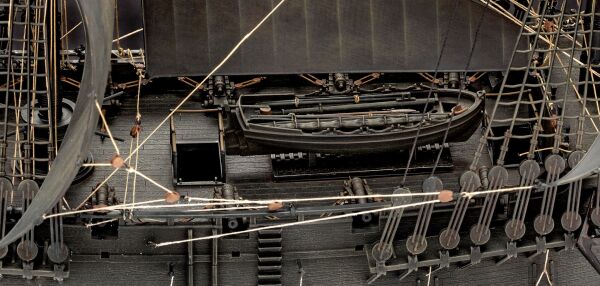 Чёрная жемчужина, корабль Джека Воробья детальное изображение Парусники Флот