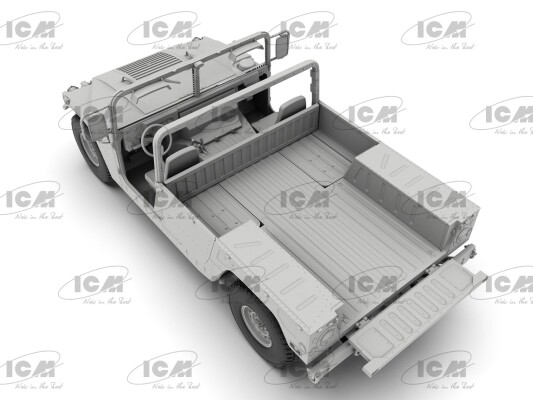 Scale model 1/35 Armored car Humvee M1097A2 ICM 35435 детальное изображение Автомобили 1/35 Автомобили