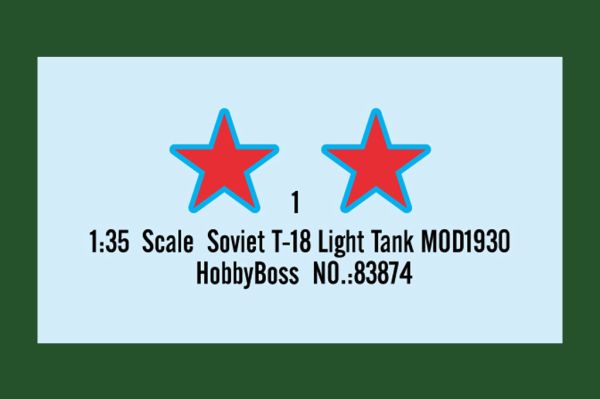 Soviet T-18 Light Tank MOD1930  детальное изображение Бронетехника 1/35 Бронетехника