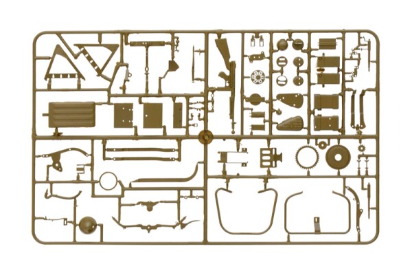 Збірна модель 1/9 Американський мотоцикл WLA 750 Italeri 7401 детальное изображение Мотоциклы Военная техника