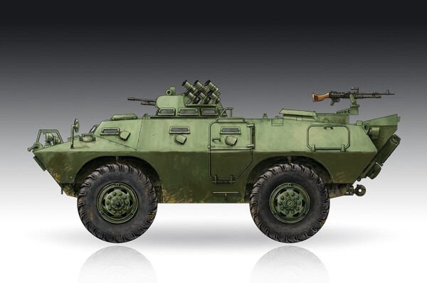 Збірна модель 1/72 Бронеавтомобіль M706 Commando Trumpeter 07440 детальное изображение Автомобили 1/72 Автомобили