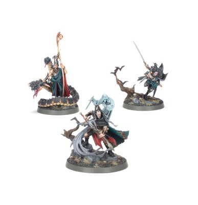 Ігровий набір AGE OF SIGMAR: SOULBLIGHT GRAVELORDS - BLADES OF THE HOLLOW KING детальное изображение Владыки Душегубства Смерть