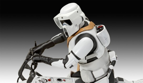 Збірна модель 1/12 Speeder Bike: The Mandalorian Revell 06786 детальное изображение Star Wars Космос