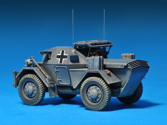 DINGO Mk.2 Armored car with crew Pz.Kmpf. Mk.I 202(e) детальное изображение Автомобили 1/35 Автомобили