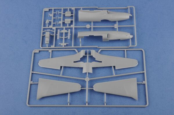 Buildable model of the American F-80A Shooting Star fighter детальное изображение Самолеты 1/48 Самолеты