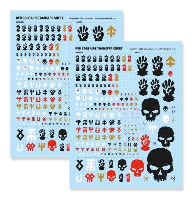 Ігровий набір Warhammer 40000 - RED CORSAIRS BATTLEFORCE: LORDS OF THE MAELSTROM детальное изображение Космический Десант Хаоса Армии Хаоса