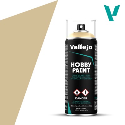 Краска / Грунт Белая кость (Bone White) Vallejo VAL 28013 детальное изображение Краска / грунт в аэрозоле Краски