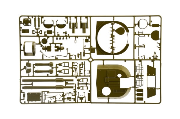 Збірна модель 1/35 САУ М109 A2/A3/G Italeri 6589 детальное изображение Артиллерия 1/35 Артиллерия