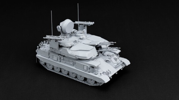 Збірна модель 1/35 Самохідна зенітна установка Шилка ЗСУ-23-4 М2/М4 Zimi 35124 детальное изображение Зенитно ракетный комплекс Военная техника