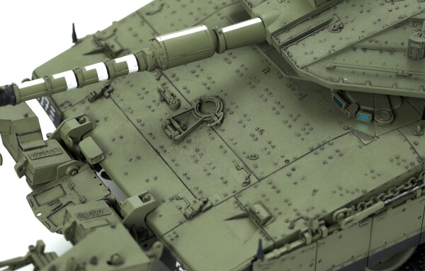 Сборная модель 1/35 Танк Меркава Mk.4/4 LIC с системой минных катков Nochri-Kal Менг TS-049 детальное изображение Бронетехника 1/35 Бронетехника