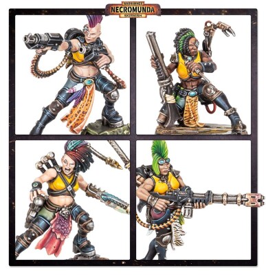 Ігровий набір Warhammer - NECROMUNDA: SKIRMISH CORE SET детальное изображение Necromunda WARHAMMER 40,000
