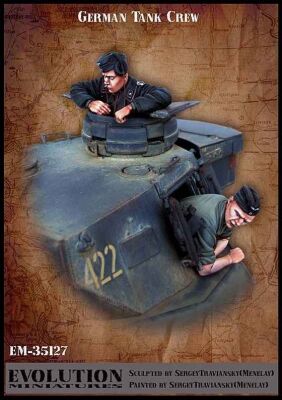 German tank crew детальное изображение Фигуры 1/35 Фигуры