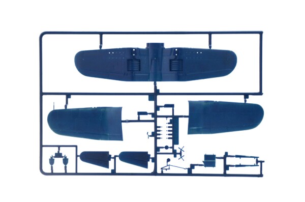 Збірна модель 1/72 Літак F4U-4 Corsair - Корейська війна Italeri 1453 детальное изображение Самолеты 1/72 Самолеты