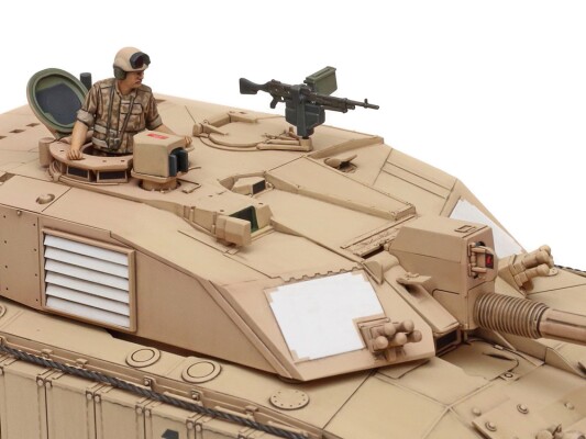 Збірна модель 1/48 Танк Челдленджер 2 (Пустінний) Tamiya 32601 детальное изображение Бронетехника 1/48 Бронетехника