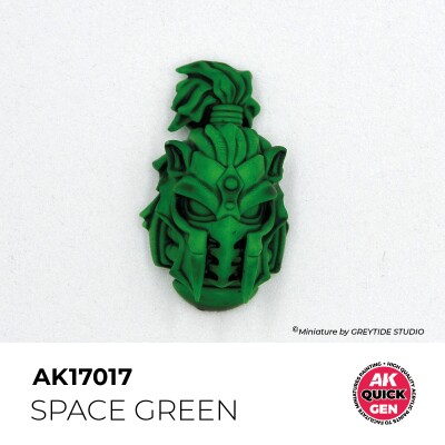 Акрилова фарба SPECTRAL GREEN / Зелений космос QUICK GEN COLOR AK-Interactive AK 17017 детальное изображение QUICK GEN COLOR Краски