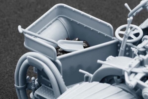 3D-печатная масштабная модель 1/35 1901 Burrell Compound Traction Engine ScaleX SX-35001 детальное изображение Тракторы Гражданская техника