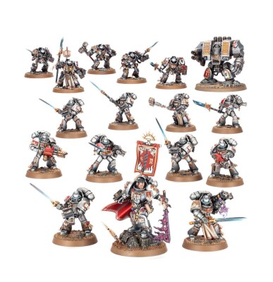 Ігровий набір Warhammer 40000 - COMBAT PATROL - GREY KNIGHTS детальное изображение Серые Рыцари Космические Десантники