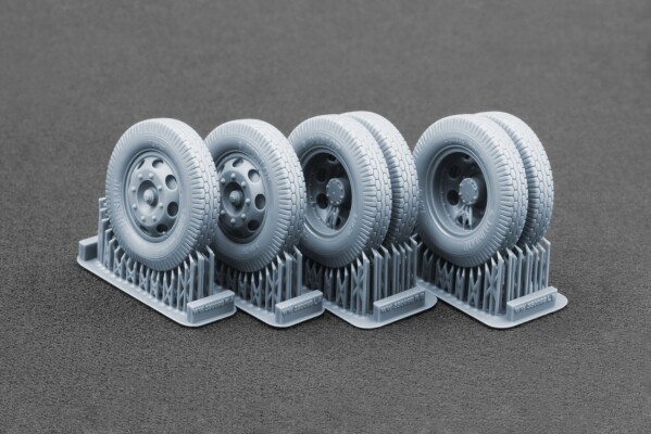 Набір коліс (з деформацією) для Blitz Late v2 від Italeri, Tamiya, Miniart, Dragon ScaleX WW-35009W детальное изображение Колёса Афтермаркет