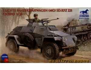 Збірна модель Sdkfz 221 Armored Car детальное изображение Бронетехника 1/35 Бронетехника