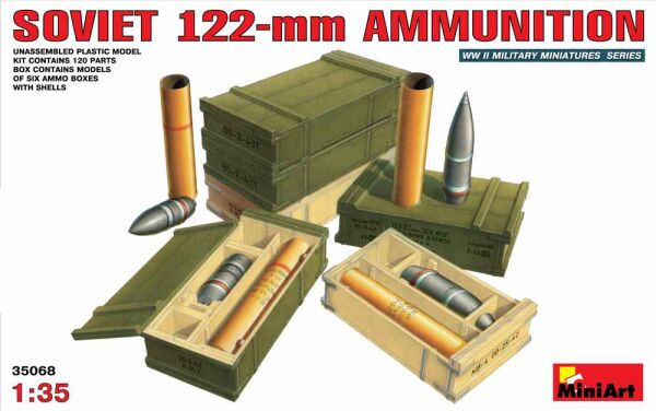 Soviet 122 mm ammunition детальное изображение Наборы деталировки Афтермаркет