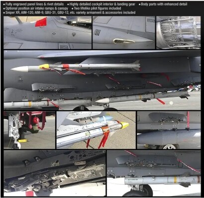 Збірна модель 1/72 Винищувач F-15E ВПС США "Seymour Johnson" Academy 12295 детальное изображение Самолеты 1/72 Самолеты