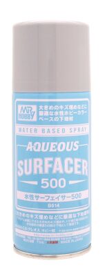 Mr.Aqueous Surfacer 500 / Грунт на водной основе в аэрозоле  детальное изображение Краска / грунт в аэрозоле Краски