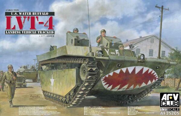 LVT-4 Water Buffalo (Early type) детальное изображение Бронетехника 1/35 Бронетехника