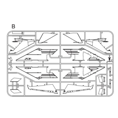 Scale model 1/48 Airplane Su-17/22 UM3K/UM4 &quot;Fitter G&quot; Zimi 80147 детальное изображение Самолеты 1/48 Самолеты