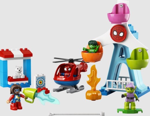 Конструктор LEGO DUPLO Людина-Павук і друзі: Пригоди на ярмарку 10963 детальное изображение DUPLO Lego