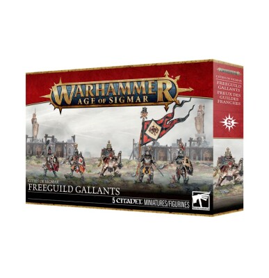 Игровой набор Warhammer AGE OF SIGMAR - CITIES OF SIGMAR - FREEGUILD GALLANTS детальное изображение Города Зигмара Порядок