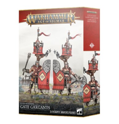 Игровой набор Warhammer AGE OF SIGMAR - CITIES OF SIGMAR - GATE GARGANTS детальное изображение Города Зигмара Порядок