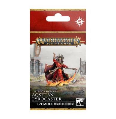 Игровой набор Warhammer AGE OF SIGMAR - CITIES OF SIGMAR - AQSHIAN PYROCASTER детальное изображение Города Зигмара Порядок