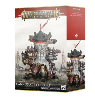 Игровой набор Warhammer AGE OF SIGMAR - CITIES OF SIGMAR -  CANNONADE COGFORT детальное изображение Города Зигмара Порядок