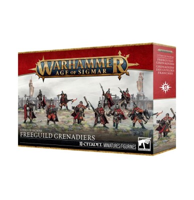 Игровой набор Warhammer AGE OF SIGMAR - CITIES OF SIGMAR - FREEGUILD GRENADIERS детальное изображение Города Зигмара Порядок