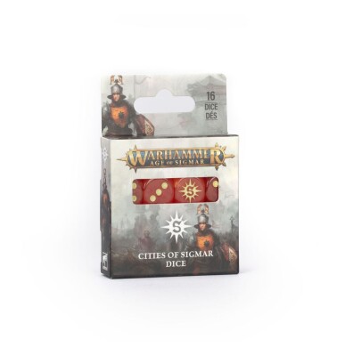 Игровые кубы AGE OF SIGMAR: CITIES OF SIGMAR DICE детальное изображение Кубы WARHAMMER Age of Sigmar