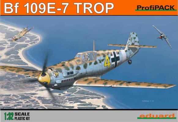 Bf 109E-7 Trop детальное изображение Самолеты 1/32 Самолеты
