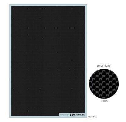 Декаль карбон (Decal Plain F) Tamiya 12679 детальное изображение Наборы деталировки Диорамы