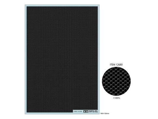 Декаль карбон (Decal Plain EF) Tamiya 12680 детальное изображение Наборы деталировки Диорамы