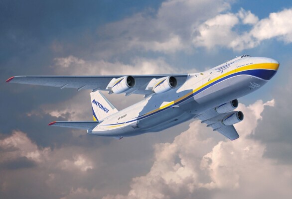 Scale  model 1/144 aircraft Antonov AN-124 Ruslan Revell 03807 детальное изображение Самолеты 1/144 Самолеты