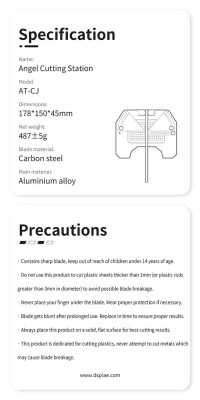 Multi-angle cutting station DSPIAE AT-CJ детальное изображение Разное Инструменты