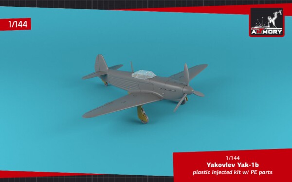 Сборная модель 1/144 Советский истребитель Яковлев Як-1б (Donated Airplanes) Armory Models Group детальное изображение Самолеты 1/144 Самолеты