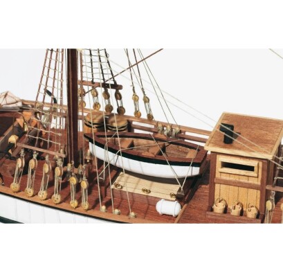 Scale wooden model 1/65 Spanish ship &quot;Aurora&quot; OcCre 13001 детальное изображение Корабли Модели из дерева