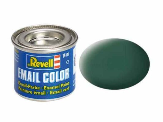 Темно-зеленая матовая dark green, mat детальное изображение Эмалевые краски Краски