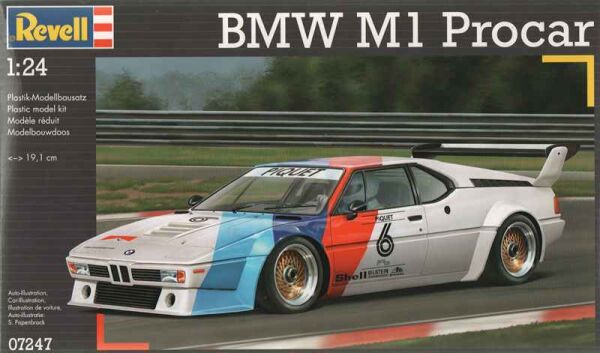 Подарунковій набір BMW M1 Procar детальное изображение Автомобили 1/24 Автомобили