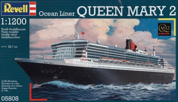 Queen Mary 2 детальное изображение Флот 1/1200 Флот