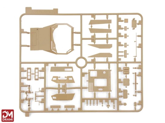 Збірна модель 1/35 САУ Pz.Kpfw.I Ausf.B 15cm s.IG.33 (Sf) auf з набірними траками «Magic Track» DRAMi DM6259 детальное изображение Бронетехника 1/35 Бронетехника